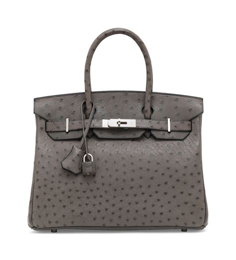 hermes graphite birkin 30|Hermès Graphite Ostrich Birkin 30 Gold Hardware, 2015 .